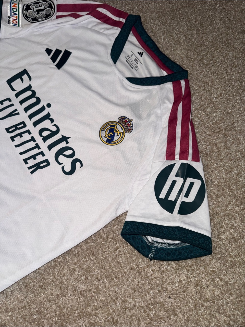 Adidas Real Madrid 2026-2027 Bellingham #5 Men’s Fan Version Home Soccer Jersey🆕 - Picture 7 of 9